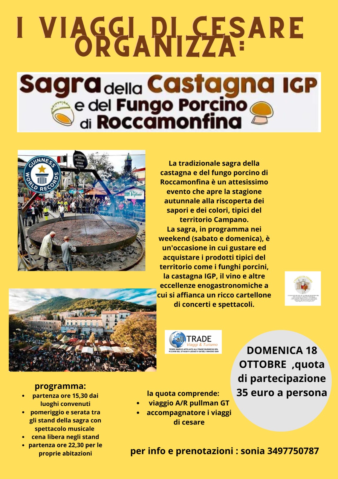Sagra della Castagna IGP e del Fungo Porcino — Roccamonfina