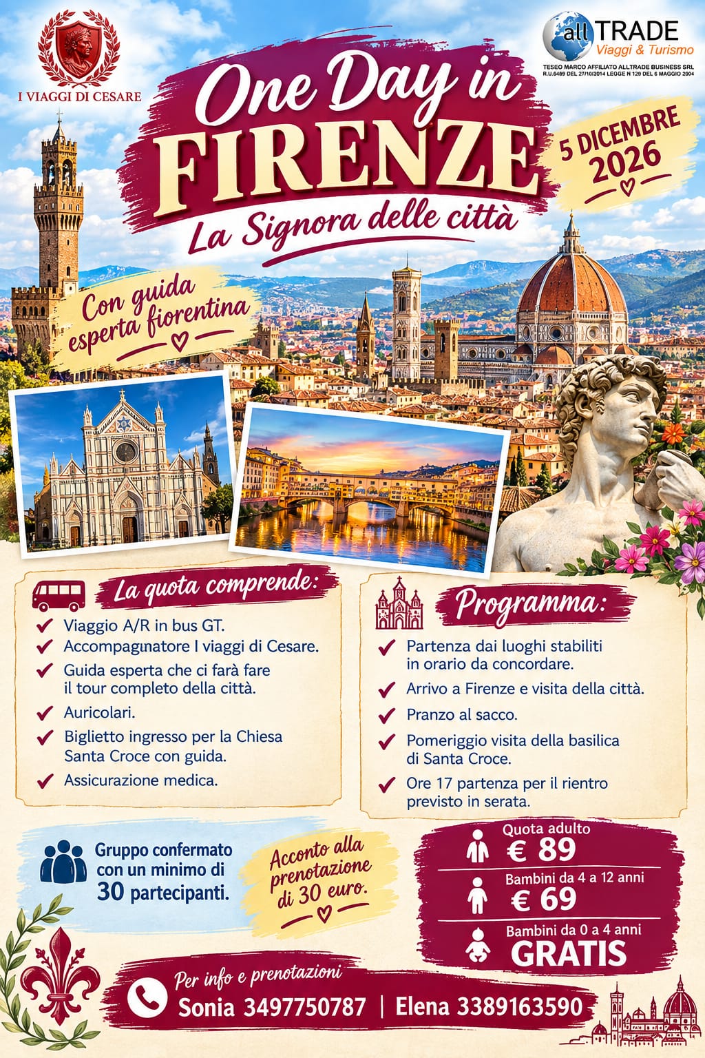 One Day in Firenze — La Signora delle città