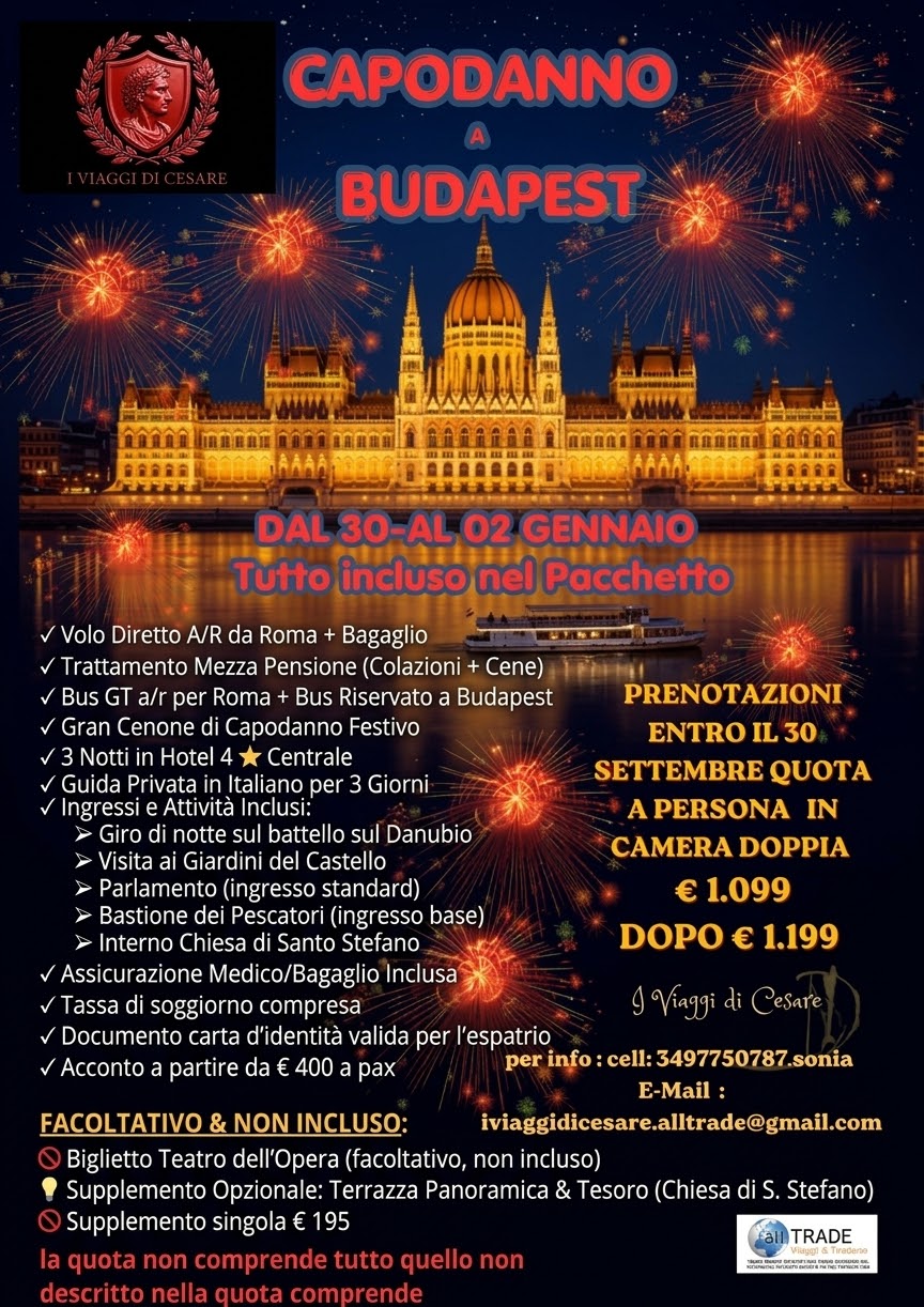 Capodanno a Budapest